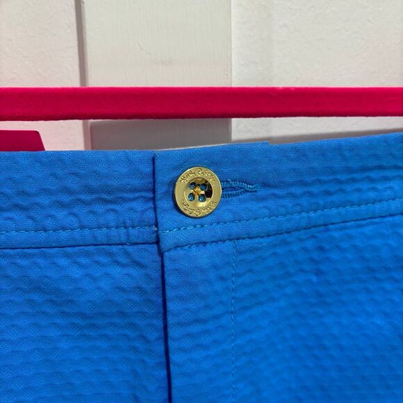 Lilly Pulitzer Colette Scallop Hem Skort Zanzibar Blue NWT - Picture 5 of 11